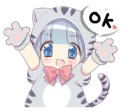 Sticker from Pretty cat ear boy @reilostickers