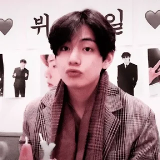 🐯 emoji Kim Taehyung @aesthaticgirll Telegram sticker 20 of 35