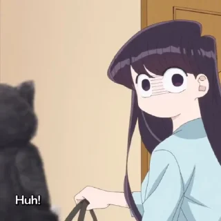 🍀 emoji Komi Shouko @BakeryPack Telegram sticker 5 of 40