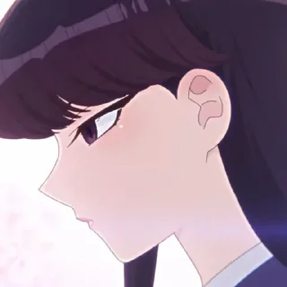 🍀 emoji Komi Shouko @BakeryPack Telegram sticker 9 of 40