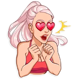 😍 emoji stay fit 18+ (@sissychannels) Telegram sticker 7 of 30