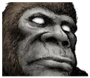 😳 emoji Gorilla gorilla @stickerscar Telegram sticker 16 of 40