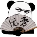 👍 emoji 搞笑熊猫系列 👉 @zh_chu 👈 Telegram sticker 16 of 119