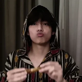 📎 emoji 𖤐⤸ taehyung by @stickernct Telegram sticker 22 of 30
