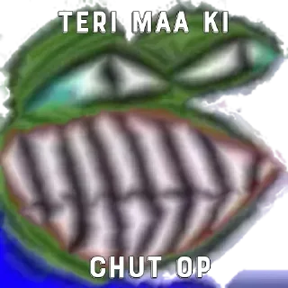 😂 emoji PEPE By YASH..! Telegram sticker 23 of 64
