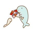 🌷 emoji dugong time Telegram sticker 18 of 40