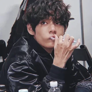 🦅 emoji @BIOVANTAE As Taehyung Telegram sticker 20 of 50