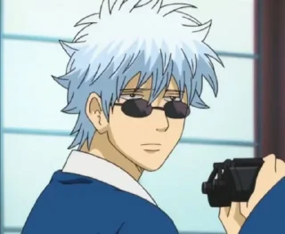 😎 emoji SAKATA GINTOKI !! Imai_Cosmo Telegram sticker 5 of 74