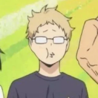 🏐 emoji tsukishima @jungoonity Telegram sticker 8 of 30