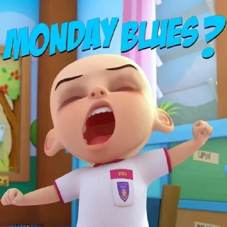 👥 emoji Upin Ipin 2 sungkem @foolssticker Telegram sticker 18 of 70