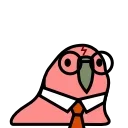 🤓 emoji Party parrot • @CozyFocx Telegram sticker 20 of 100