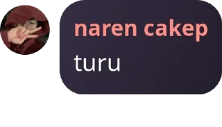 Sticker from punya narenja cakep