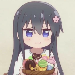 🌀 emoji Hana shirosaki 
By: @warganegaramars Telegram sticker 12 of 50