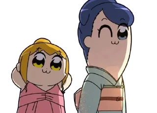 😉 emoji Pop Team Epic Universe Telegram sticker 16 of 55