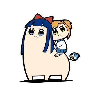 🐕 emoji Pop Team Epic Universe Telegram sticker 8 of 55