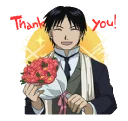 😇 emoji FullMetal Alchemist Telegram sticker 12 of 48