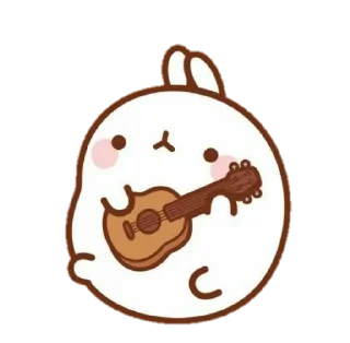 💭 emoji Molang 💭 ㅡ by @taerastickers Telegram sticker 12 of 16
