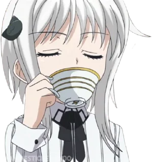 🐼 emoji High School DxD ➜ @AnimeStickersIndo Telegram sticker 22 of 35