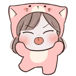 🐋 emoji ᩡ I'm Yours : Mie x Meow ⌇ @bbublepie Telegram sticker 21 of 41