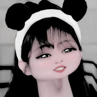 🥺 emoji ૮₍ JENNIE ₎ა @lesyeuxdee @stikerjenniel Telegram sticker 18 of 20