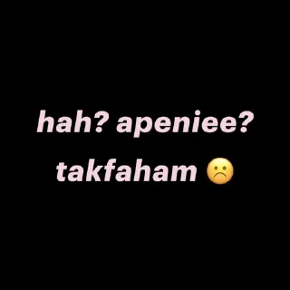 😔 emoji EDISI KAWAN KAWAN Telegram sticker 20 of 73