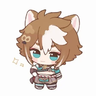 🦴 emoji GOROU!!₍ᐢ •‌ ‌•‌ ᐢ₎ @GENSHIINS Telegram sticker 19 of 37