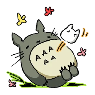 📖 emoji 龍貓 Telegram sticker 8 of 40