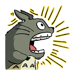 📖 emoji 龍貓 Telegram sticker 21 of 40