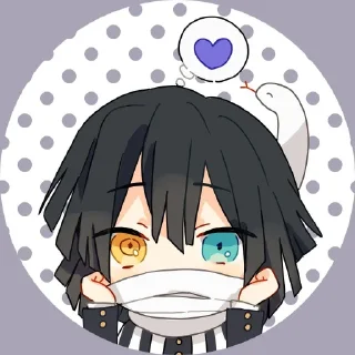 ☄ emoji KNY Cute Telegram sticker 12 of 93