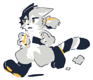 🏃 emoji ノトくん Telegram sticker 21 of 40