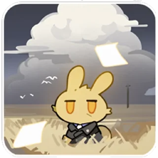 🌁 emoji fluffy明日方舟 Telegram sticker 8 of 48
