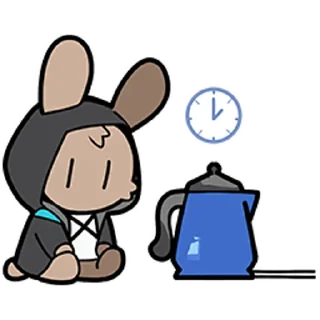 🫖 emoji fluffy明日方舟 Telegram sticker 9 of 48