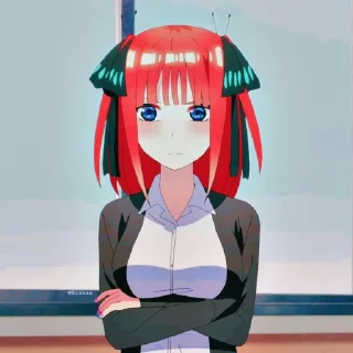 🌷 emoji Nino Nakano 2 @LR404Y Telegram sticker 5 of 25