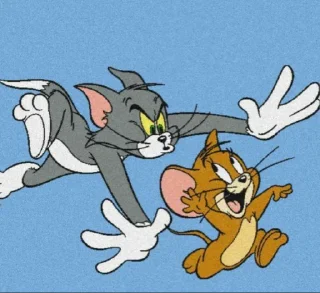 😰 emoji @stickersbag Tom & jerry 🌟💖 Telegram sticker 8 of 110