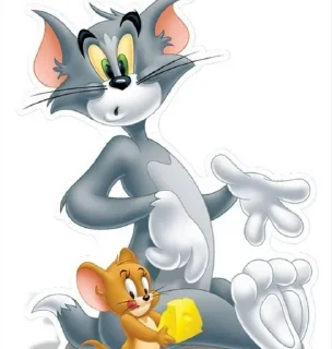 👀 emoji @stickersbag Tom & jerry 🌟💖 Telegram sticker 7 of 110