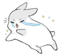 😭 emoji Machiko Rabbit Telegram sticker 19 of 82