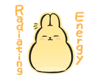 Sticker from @waesticker Machiko Rabbit: Too Cute
