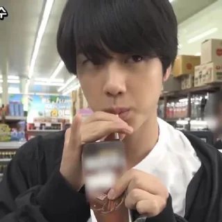 🥪 emoji seokjin kim @stikeraibkpop Telegram sticker 12 of 50