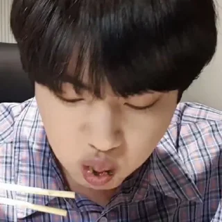 🥪 emoji seokjin kim @stikeraibkpop Telegram sticker 7 of 50