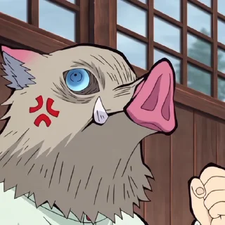 🤩 emoji Inosuke Hashibira @Hanim1O Telegram sticker 21 of 120