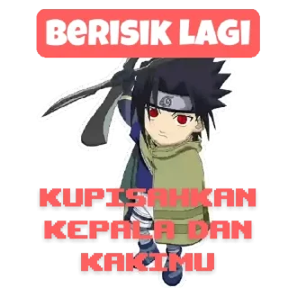 😬 emoji NARUTO BORUTO INDO Telegram sticker 7 of 80