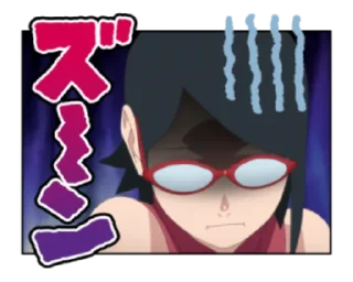 😨 emoji [BORUTO: NARUTO NEXT GENERATIONS] @Katsuki_Yu Telegram sticker 12 of 40