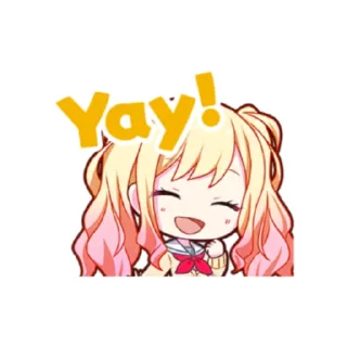 Sticker from Saki Tenma Stamps! @ProjectSekaiSticker - @iintoTheNight