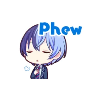 Sticker from Toya Aoyagi Stamps! @ProjectSekaiSticker - @iintoTheNight