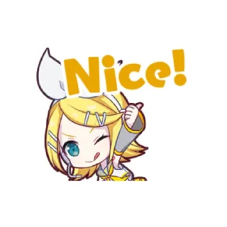 💛 emoji Kagamine Rin Stamps! @ProjectSekaiSticker - @iintoTheNight Telegram sticker 10 of 11