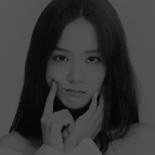 💿 emoji Jisoo (Dark) Sticker by @Liams78 Telegram sticker 10 of 35