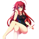😳 emoji Highschool DxD @Yuuta Telegram sticker 16 of 26