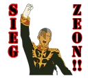 🙋 emoji Mobile Suit Gundam Telegram sticker 9 of 40