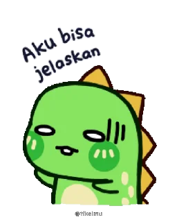 Sticker from Chobosaurus! @tikelmu