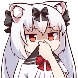 😒 emoji 雪风第十弹 @zhaxia_cn Telegram sticker 11 of 112